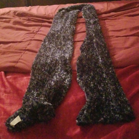 WOMEN'S 1 SIZE NAVY BLUE FLEECE REAL WARM SCARF!!! - Picture 2 of 8